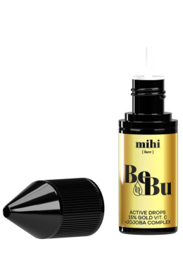MIHI BeBu, Aktywne krople 15% Gold Vit. C + jojoba kompleks, 10 ml