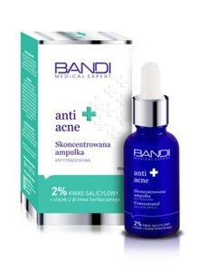 BANDI Medical Expert Anti Acne, Skoncentrowana ampułka antytrądzikowa, cera tłusta, mieszana. trądzikowa, 30 ml