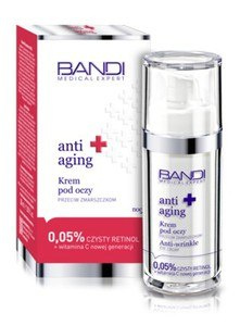 BANDI Medical Expert Anti Aging, Krem pod oczy przeciw zmarszczkom z retinolem, cera dojrzała, podrażniona, 30 ml
