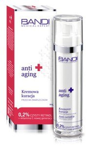 BANDI Medical Expert Anti Aging, Kremowa kuracja przeciw zmarszczkom z retinolem, cera dojrzała, wrażliwa, odwodniona, 50 ml