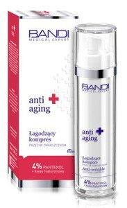 BANDI Medical Expert Anti Aging, Łagodzący kompres przeciw zmarszczkom, cera dojrzała, podrażniona, 50 ml