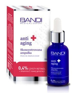 BANDI Medical Expert Anti Aging, Skoncentrowana ampułka przeciw zmarszczkom z retinolem, cera dojrzała, 30 ml