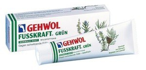 GEHWOL Fusskraft Grun, Balsam odświeżający do pocących się stóp, 125 ml