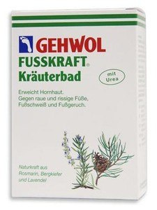 GEHWOL Fusskraft Krauterbad, Sól ziołowa do kąpieli stóp, 250 g