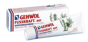 GEHWOL Fusskraft Rot, Balsam nawilżający do zimnych i normalnych stóp, 125 ml
