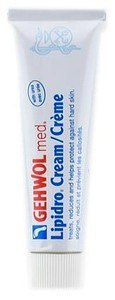 GEHWOL Med Lipidro Creme, Krem silnie nawilżający do suchych i wrażliwych stóp, 125 ml