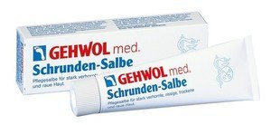 GEHWOL Med Schrunden-Salbe, Maść do zrogowaciałej, popękanej, wysuszonej i szorstkiej skóry, 125 ml
