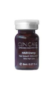 CLINICCARE Hair Energy, Ampułki przeciw wypadaniu włosów i pobudzające ich wzrost, 10x8 ml