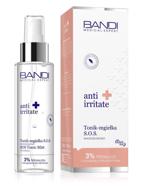 BANDI Medical Expert Anti Irritate, Tonik - mgiełka S.O.S. mikrobiomowy, 100 ml