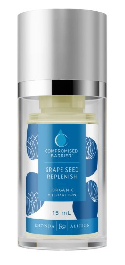 RHONDA ALLISON CB, Grape Seed Replenish / Nourishing Grape Seed Serum, Serum nawilżające z ekstraktem z winorośli, 15 ml