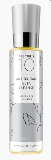 RHONDA ALLISON MT Antioxidant Beta Cleanse, Zel do mycia twarzy z zieloną herbatą, cera problematyczna, dojrzała, 120 ml