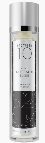 RHONDA ALLISON MT Pure Grape Seed Elixir, Serum nawilżające z ekstraktem z winorośli, cera sucha, dojrzała, 50 ml