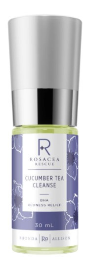 RHONDA ALLISON RR Cucumber Tea Cleanse, Zel do mycia twarzy z zieloną herbatą, cera wrażliwa, problematyczna, trądzik, 30 ml