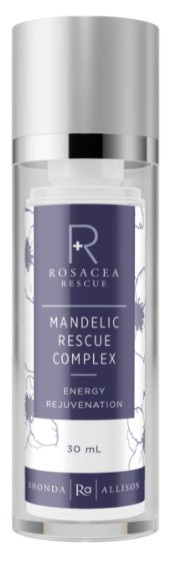 RHONDA ALLISON RR Mandelic Rescue Complex, Serum z kwasem migdałowym i argininą, cera sucha, wrażliwa, 30 ml
