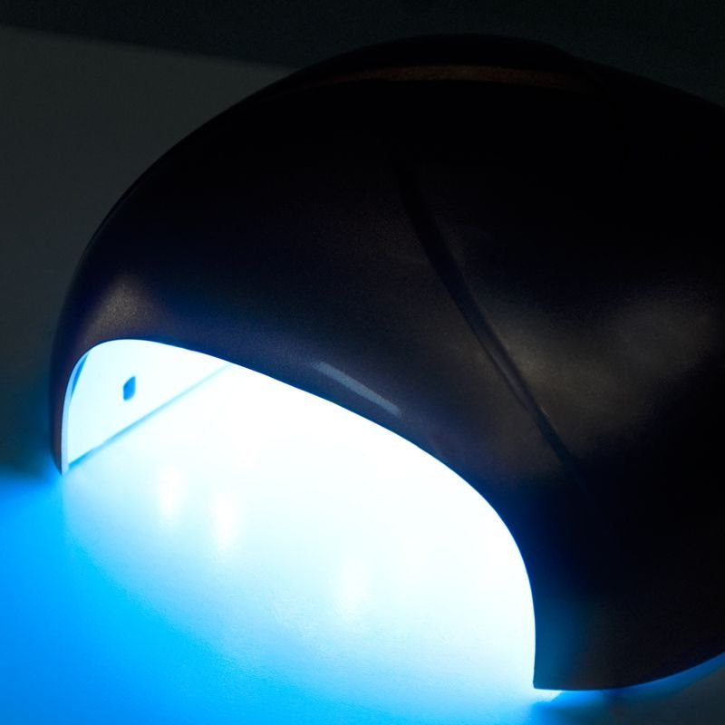LAMPA TWISTER UV DUAL LED 36W TIMER + SENSOR CZERWONA
