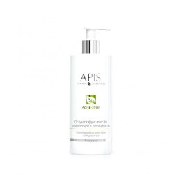 APIS Acne-Stop oczyszczające mleczko antybakt. z zieloną herbatą 500ml