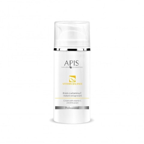 APIS Vitamin Balance krem z wit. C i białymi winogronami 100ml