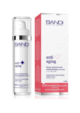 BANDI Medical Expert Anti Aging, Krem intensywnie odmładzający na noc z retinoidami, 50 ml