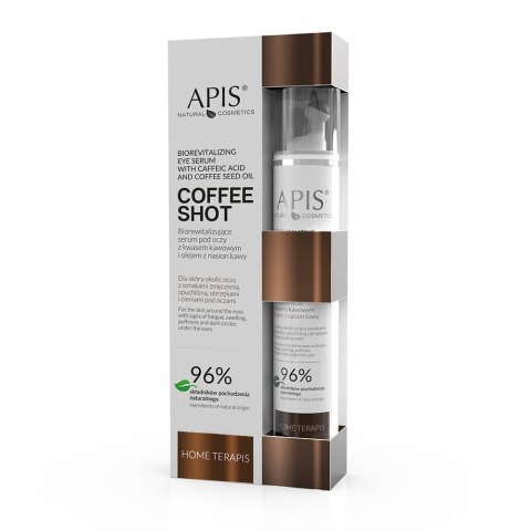 APIS, Biorewitalizujące serum pod oczy Coffee Shot10ml 54005H