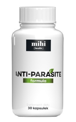 MIHI Vitamins, Wegańska formuła przeciw pasożytom, 30 kaps.