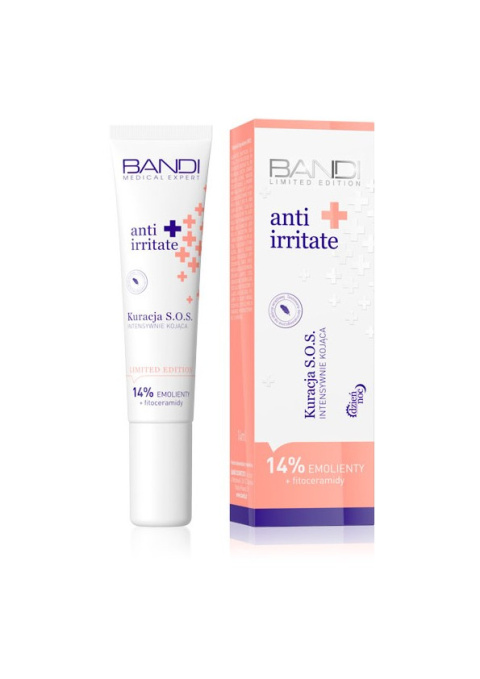 BANDI Medical Expert Anti Irritate, Kuracja S.O.S. intensywnie kojąca, 14 ml