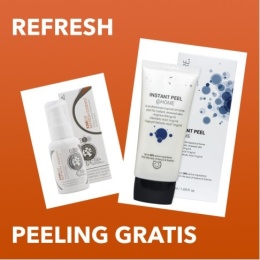 CLINICCARE REFRESH PEEL, X3M EGF REFRESH ESSENCE+ peeling gratis