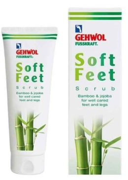 GEHWOL Soft Feet Bambus Peeling, Peeling bambusowy do stóp i nóg, 125 ml