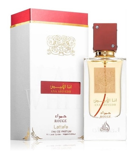 LATTAFA, Arabska woda Perfumowana Damska ANA ABIYEDH ROUGE, 60 ml