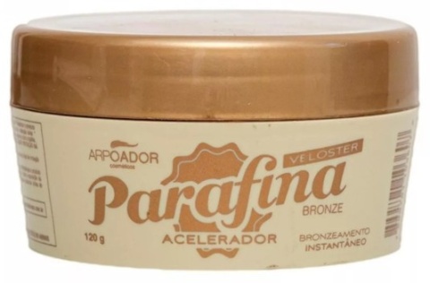 PARAFINA BRONZE VELOSTER, Krem do opalania - przyspieszacz opalania, 120 g