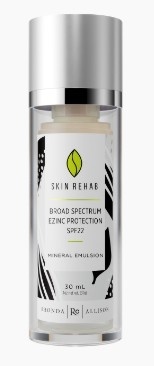 RHONDA ALLISON SR MINERAL PROTECTION CREAM ( eZINC protection cream ), Ochronny Krem z tlenkiem cynku SPF22, 30 ml